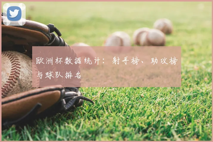 欧洲杯数据统计：射手榜、助攻榜与球队排名